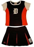 Detroit Tigers Girls Two Piece Cheerleader Outfit