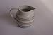 Gisela Graham Blue White & Red Stripe Ceramic Milk / Creamer Jug