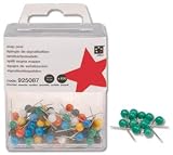 Produkt-Bild: 5 Star Landkartennadeln 5 mm 100 St&uuml;ck gr&uuml;ner Kopf