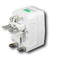 All-in-One Travel Power Plug Adapter for US, UK, EU, AU