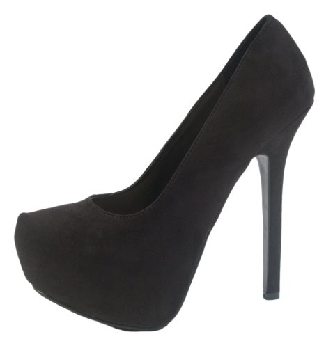 Breckelle's MARISA-21 Basic Classic Pointed Toe Platform High Heel Stiletto Party Pump