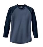 District Threads - Heathered Jersey Long Sleeve Raglan.
