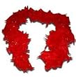 Hulk Hogan Hulkamania Red Feather Boa