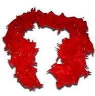 Hulk Hogan Hulkamania Red Feather Boa
