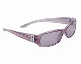 Anarchy Lavendar Stripe Jackel Sunglasses w Lavendar Polarized Lens by
