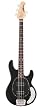 Ernie Ball Music Man Stingray 4 Bass, Black, Double Humbucker, Rosewood Board