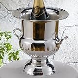 QUEEN ANNE CHAMPAGNE BUCKET - QUEEN ANNE SILVER PLATED CHAMPAGNE BUCKET
