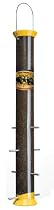 Droll Yankees CJTHM23Y 23-Inch Finch Flocker Yellow Nyjer Tube Bird Feeder