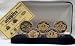 Dallas Cowboys 24KT Gold Super Bowl 5 Coin Set