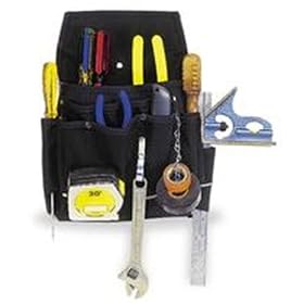 Click here to buy Custom Leathercraft 5505 Electrician Pouch by Custom Leather Craft.