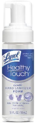 31io2FLU3wL Lysol Healthy Touch Gentle Hand Sanitizer Foam: 1.58 OZ.