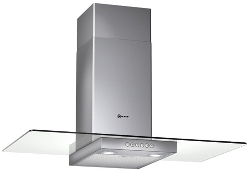 NEFF Series 3 Extra wide wall-mounted chimney hood (60cm) D86E34