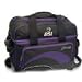 BSI Purple/Black 2 Ball Roller Bowling Bag