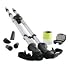 2-section Shock Absorbing Nordic Walking Pole and Pedometer Set