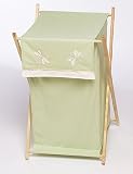 JoJo Designs Baby and Kids Clothes Laundry Hamper - Green Dragonfly Dreams
