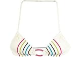 Wurl Multi Stripes Ring Bandeau Bikini Top