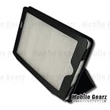 【Mobile Gearz】Acer タブレットPC ICONIA TAB A100 7インチ型専用フェイクレザーケース ブラック
