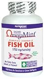 Omega Mint Fish Oil Capsules 1750mg/serving - Human Only - 100 Softgels
