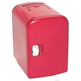 Mini Fridge, Red