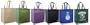 Reusable Grocery Tote Bag 6 Pack Combo