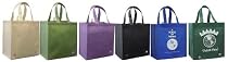 Reusable Grocery Tote Bag 6 Pack Combo