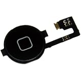 iPhone 4 4G Black Home Button w/ Flex Cable