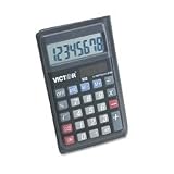 908 Portable Pocket/Handheld Battery/Solar Calculator