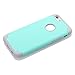 iPhone 6 Plus Case, oneCase™ Hybrid High Impact Heavy Duty Dual Layer Hard PC Outer Shell with Soft Rubber Inner Armor Defender Case Cover for Apple iPhone 6 Plus 5.5 inch Screen with Screen Protector & Stylus (2 piece-Mint Green/Grey)