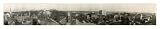 Historic North Carolina 1909 Raleigh, Panorama Photo Print Poster (S)