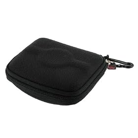 Assorted Colors - Hard Shell Nylon Carrying Case + Screen Protector for Garmin Nuvi 200 205 250 255 260 270 300 310 350 360 370 Vehicle GPS Navigator (NOT Comaptible with W Widescreen Edition)