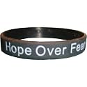 "Hope Over Fear" Barack Obama 2009 Presidential Inauguration Quote Reminder Bracelet