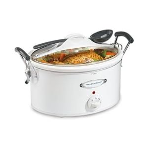 Hamilton Beach 6 Qt Travel Slow Cooker with Travel Case by Hamilton Beach