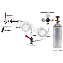 Standard Kegerator Conversion Kit (US Sankey Coupler w/5lb CO2 Tank)