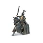 Schleich Black Knight on horse 