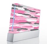 Pink Camo Skin for Nintendo Wii Console