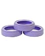 Playtex Baby Drop-Ins Premium Nurser Replacement Nipple Retainer Rings:3-Pack Purple