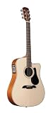 Alvarez Acoustic Guitar MD80CAURA Cutaway Dreadnought Top Solid Spruce Back & Side Solid Mahogany