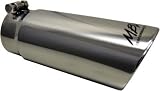 MBRP Mirror Polished Stainless Exhaust TipGas Sport Truck Tips3.5