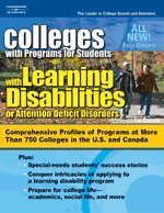 Coll for Stdts w/Learning Disab/ADD, 7/e (Peterson's Colleges With Programs for Students With Learning Disabilities Or Attention Deficit Disorders)