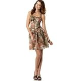 DKNYJeansSleevelessAnimal-PrintButton-FrontDress