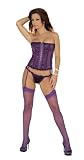 Satin Strapless Adult Plus Corset