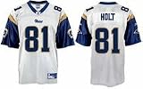 Torry Holt St. Louis Rams #81 Replica Reebok NFL Football Jersey (White)