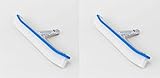 2 Pentair R111046 18" Curved Swimming Pool Spa Wall Floor Brushes Nylon Bristles