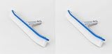 2 Pentair R111046 18" Curved Swimming Pool Spa Wall Floor Brushes Nylon Bristles