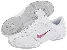 Nike Sideline Cheer Women's Cheerleading Shoes (5.5, White/White)