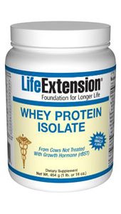 Life Extension Enhanced Life Extension Whey Protein Isolate, Vanilla, 1 Pound