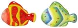 Ceramic Pottery Marine Life Fish Salt and Pepper Set