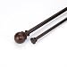 Umbra Diverge 88-Inch-to-120-Inch Double Drapery Rod Set