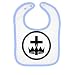 

Free Mason Masonic Knights Templar Logo Infants Bib
