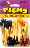 Frilled Picks 50 pc
